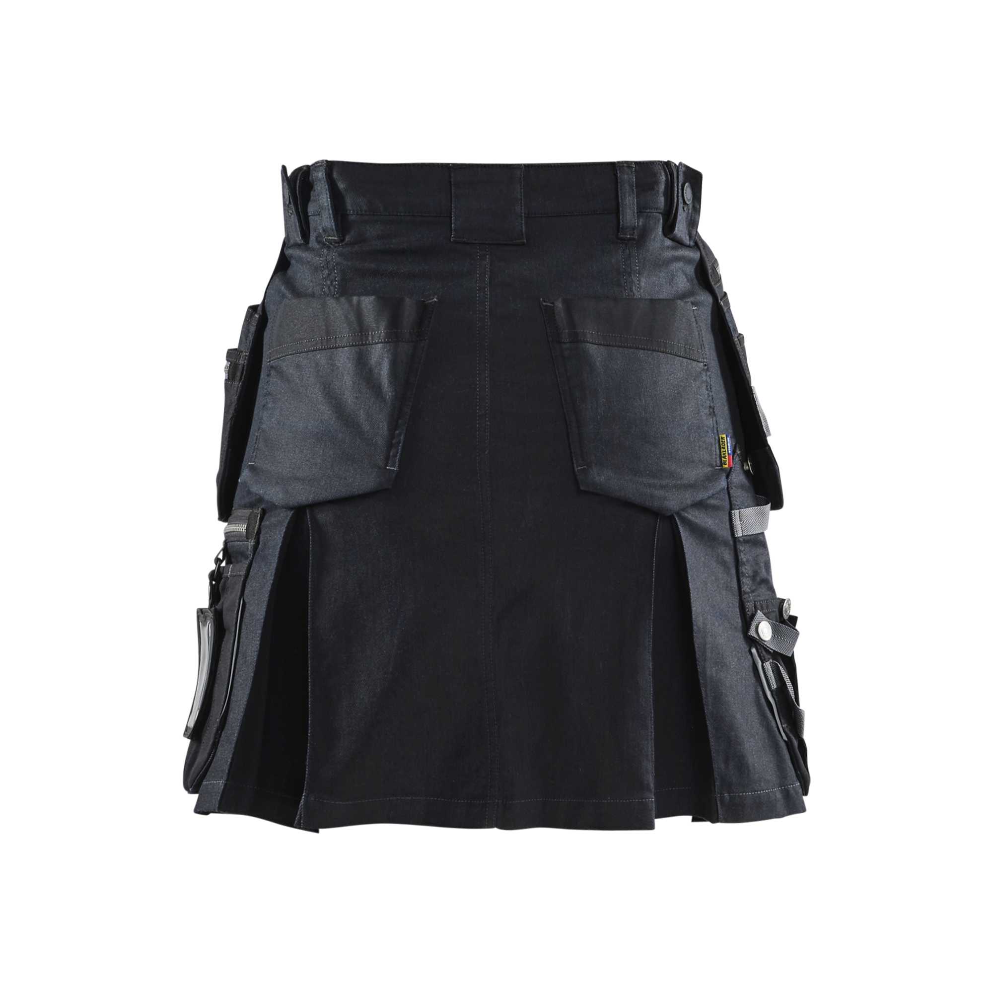 BLAKLADER 71801147 Women's craftsman skirt with Stretch Work Skirt Women - CORDURA Denim